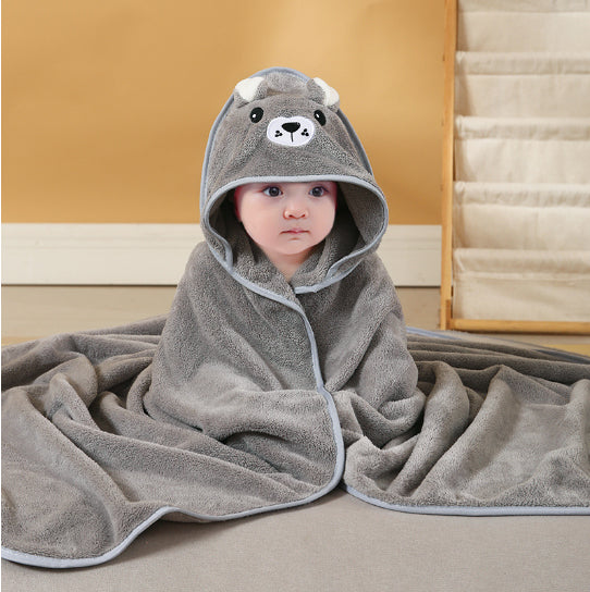 Toalha de Banho Infantil com Capuz – Com 5 Personagens