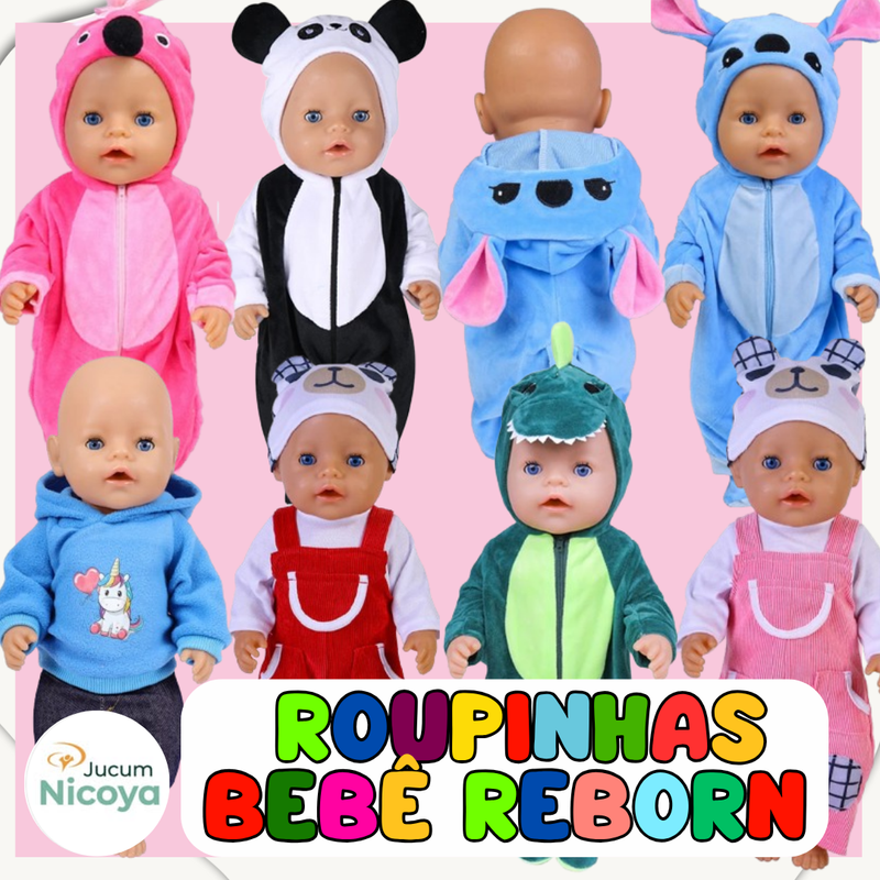 COMBO - ROUPINHAS BEBÊ REBORN