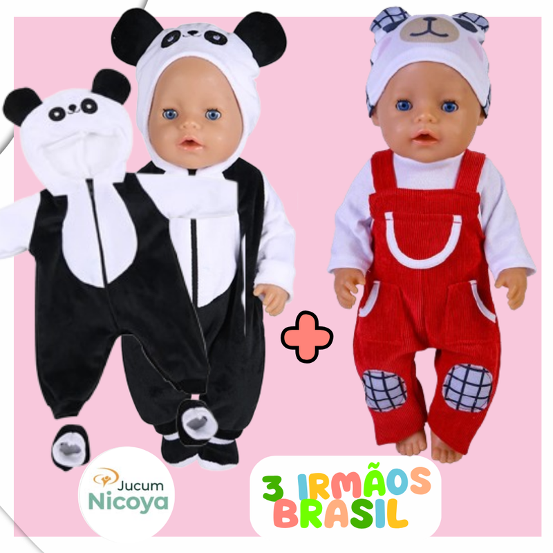 COMBO - ROUPINHAS BEBÊ REBORN