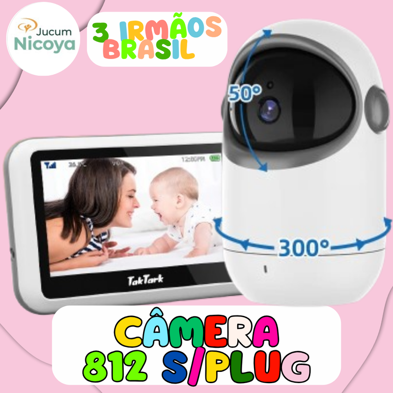 Câmera Premium de Monitoramento para Bebês – Segurança e Tranquilidade em Tempo Real