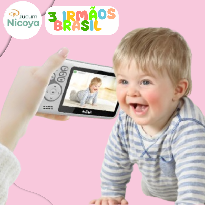 Câmera Premium de Monitoramento para Bebês – Segurança e Tranquilidade em Tempo Real