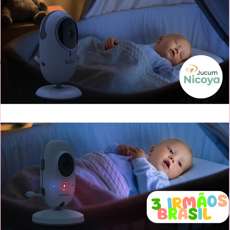 Câmera Premium de Monitoramento para Bebês – Segurança e Tranquilidade em Tempo Real