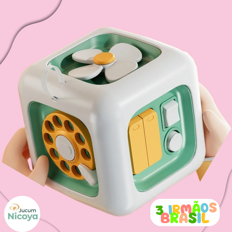 Cubo 6 em 1 Montessoriana