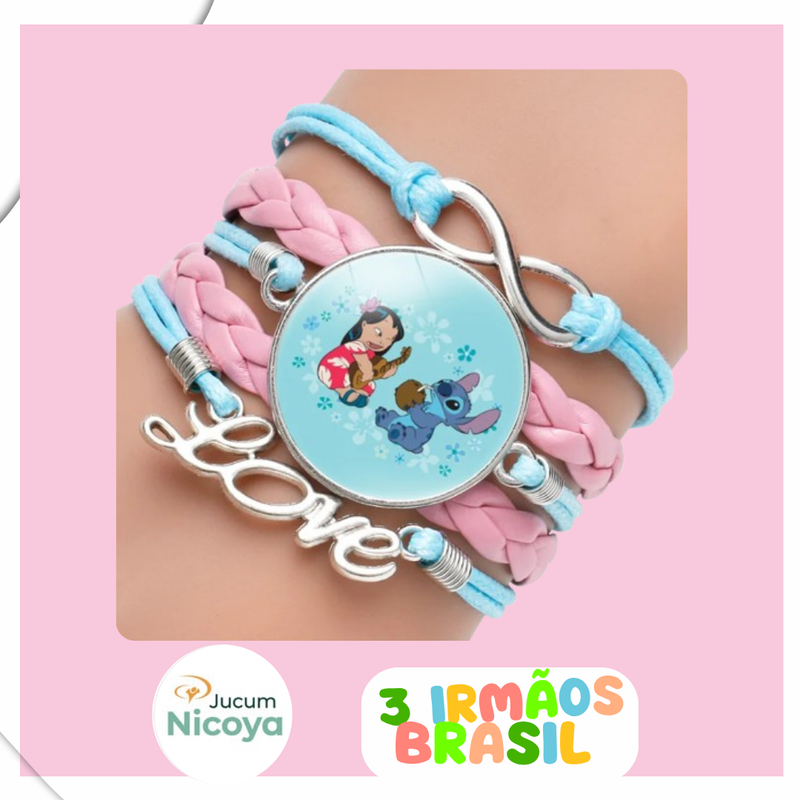 Pulseira Lilo Stitch