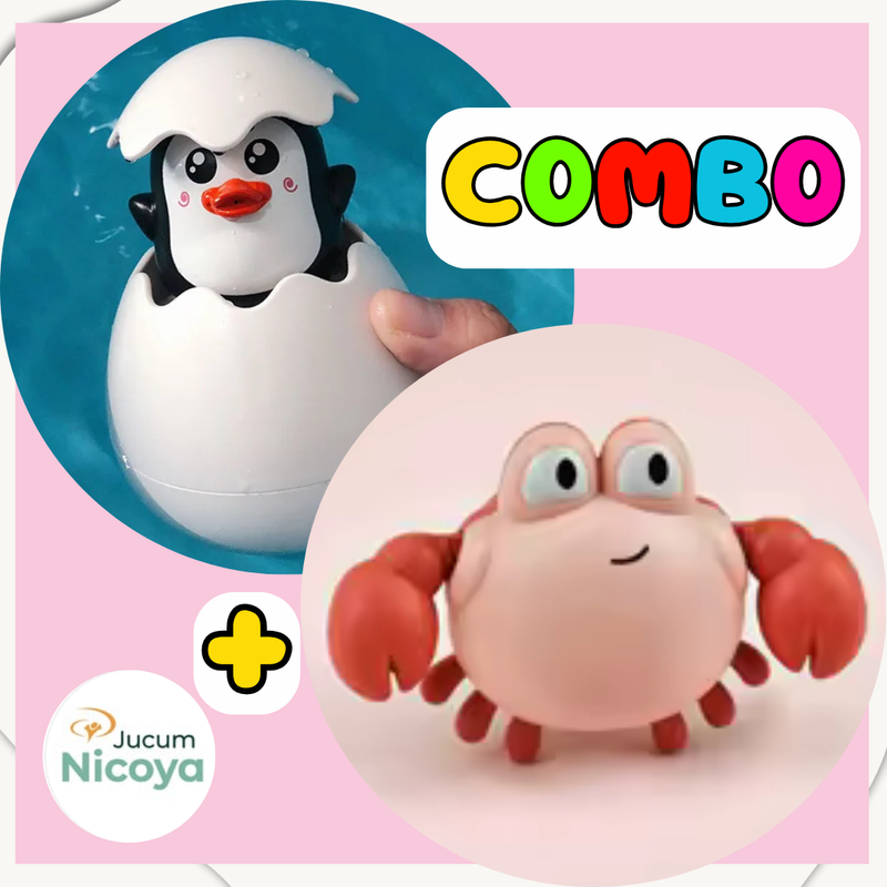 COMBO C/2 Amiguinhos do Banho - NOVOS AMIGUINHOS PARA O BANHO