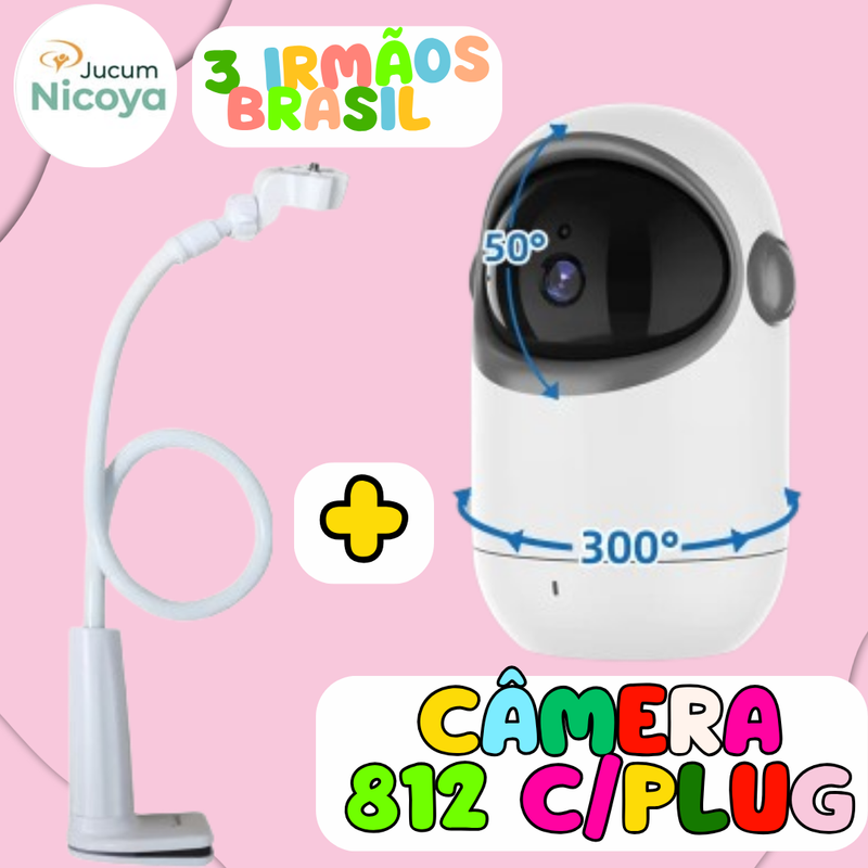Câmera Premium de Monitoramento para Bebês – Segurança e Tranquilidade em Tempo Real