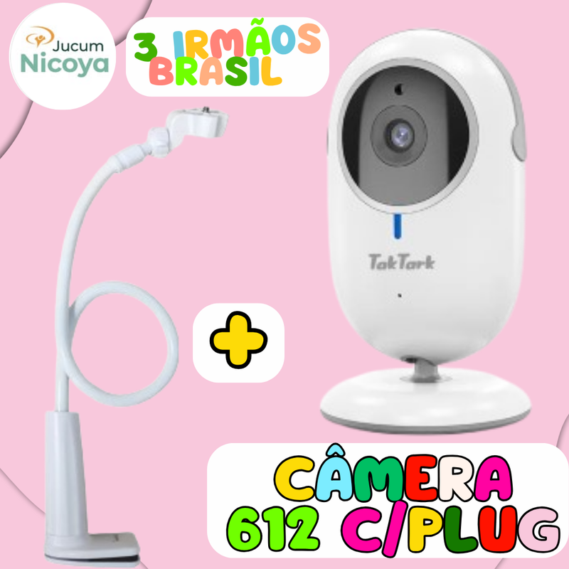 Câmera Premium de Monitoramento para Bebês – Segurança e Tranquilidade em Tempo Real