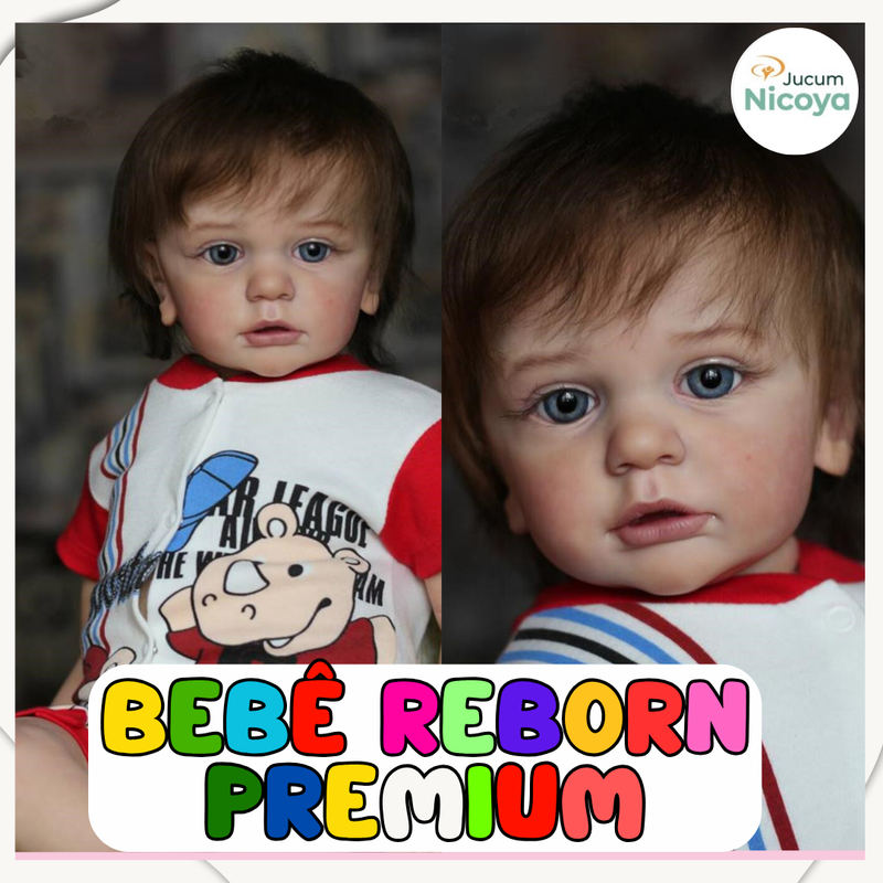 Bebê Reborn Premium – Toque Realista, Roupinha Infantil e Olhar Encantador