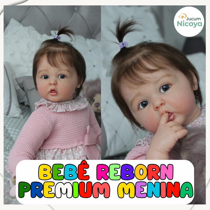 Bebê Reborn Premium – Realismo que Encanta, Amor que Aconchega
