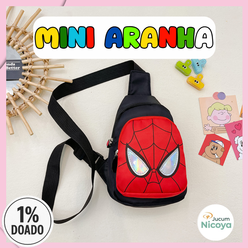 🕷️ Mochila Infantil Homem-Aranha – Estilo, Aventura e Diversão!