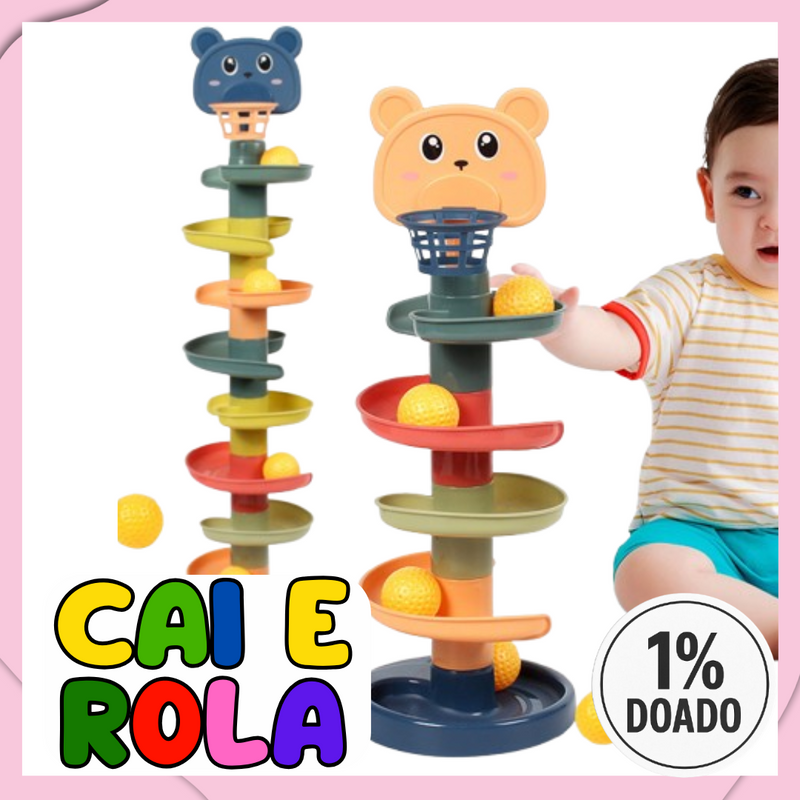 Torre Espiral Sensorial – Estímulo, Diversão e Desenvolvimento em Cada Rolada