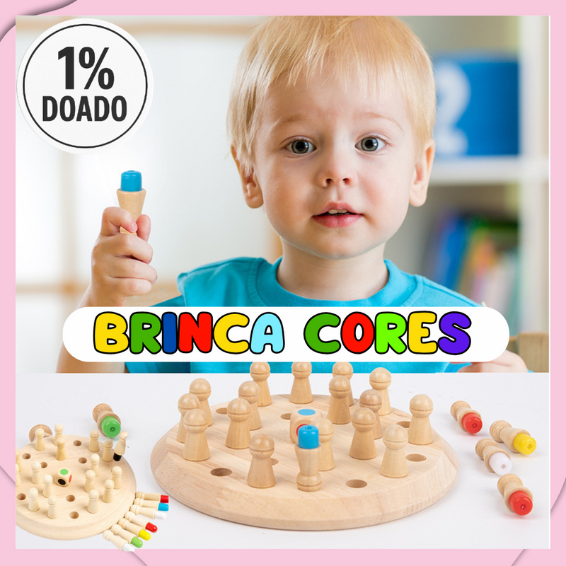 🧠 Jogo de Memória Amadeirado – Aprender Nunca Foi Tão Divertido!