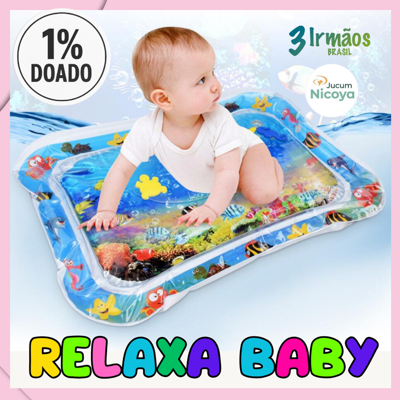 Tapete Inflável de Água para Bebês – Diversão, Estímulo e Desenvolvimento Motor