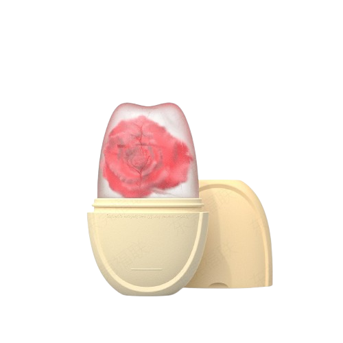 Gelo Facial Original | Massageador Refrescante de Silicone Antiestresse
